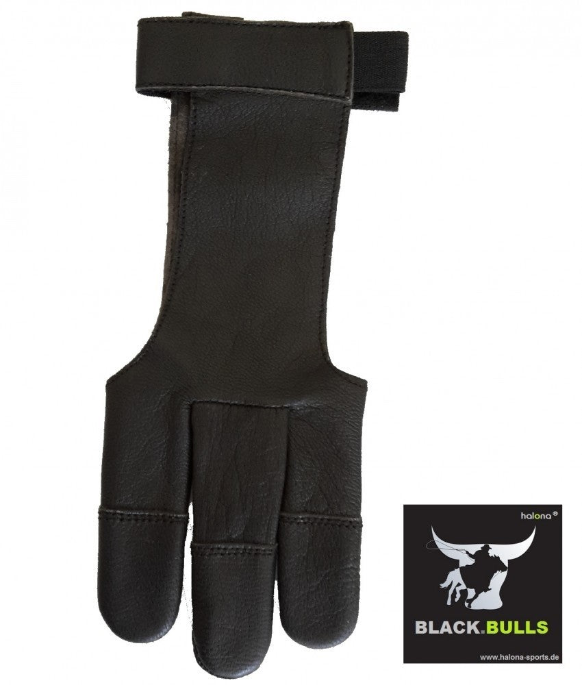 Shooting gloves, archery gloves BLACK.BULLS Size: XS-XL for archery